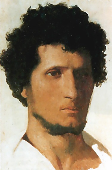 Head Of A Peasant Of The Roman Campagna — Jean-léon Gérôme
