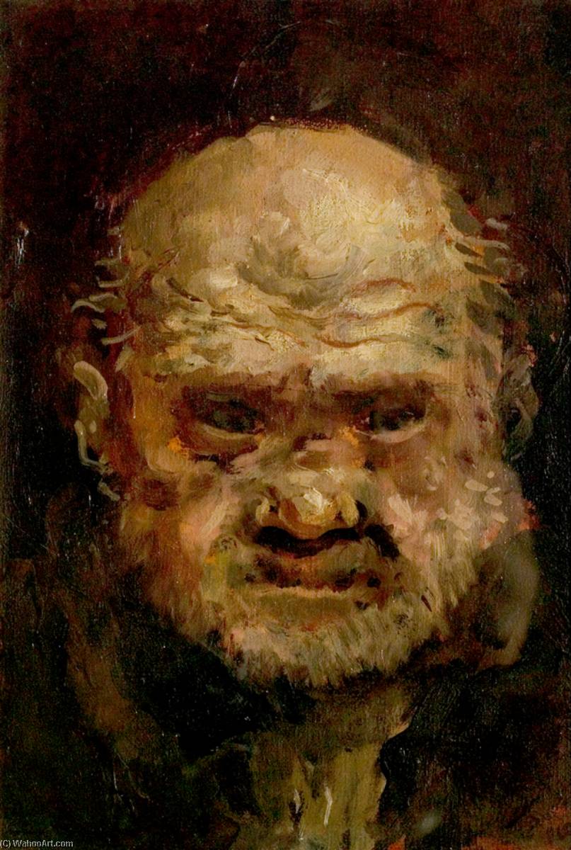Head Of An Old Man — Mervyn Peake