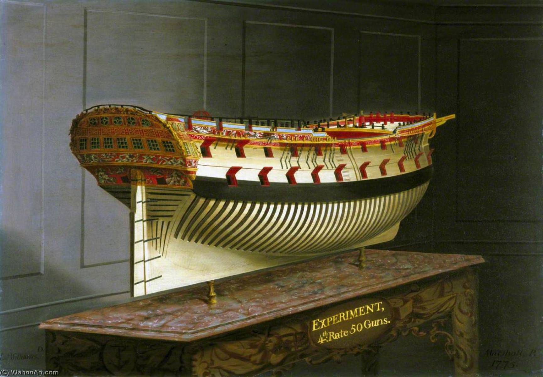 Hms 'experiment' — Joseph Marshall