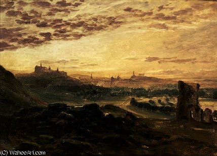 A Panoramic View Of Edinburgh — Сэмюэл Бау