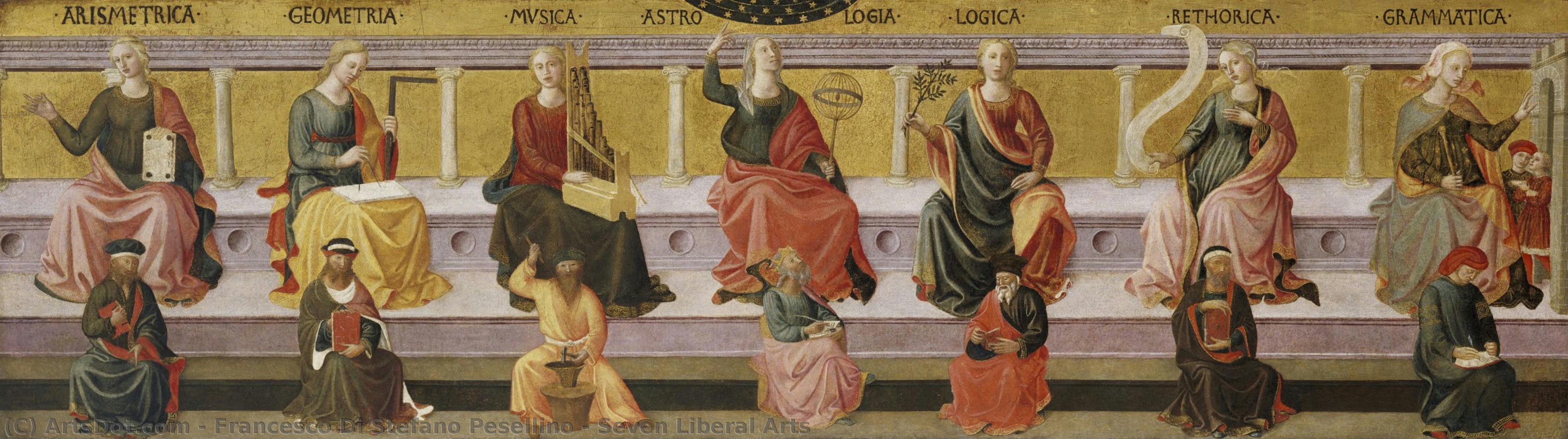 Seven Liberal Arts — Francesco Di Stefano Pesellino