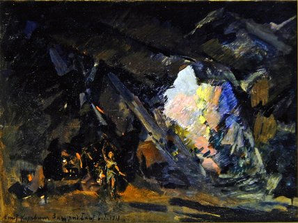 Stage Design For The Opera 'siegfried' By R — Konstantin Alexeievitch Korovin