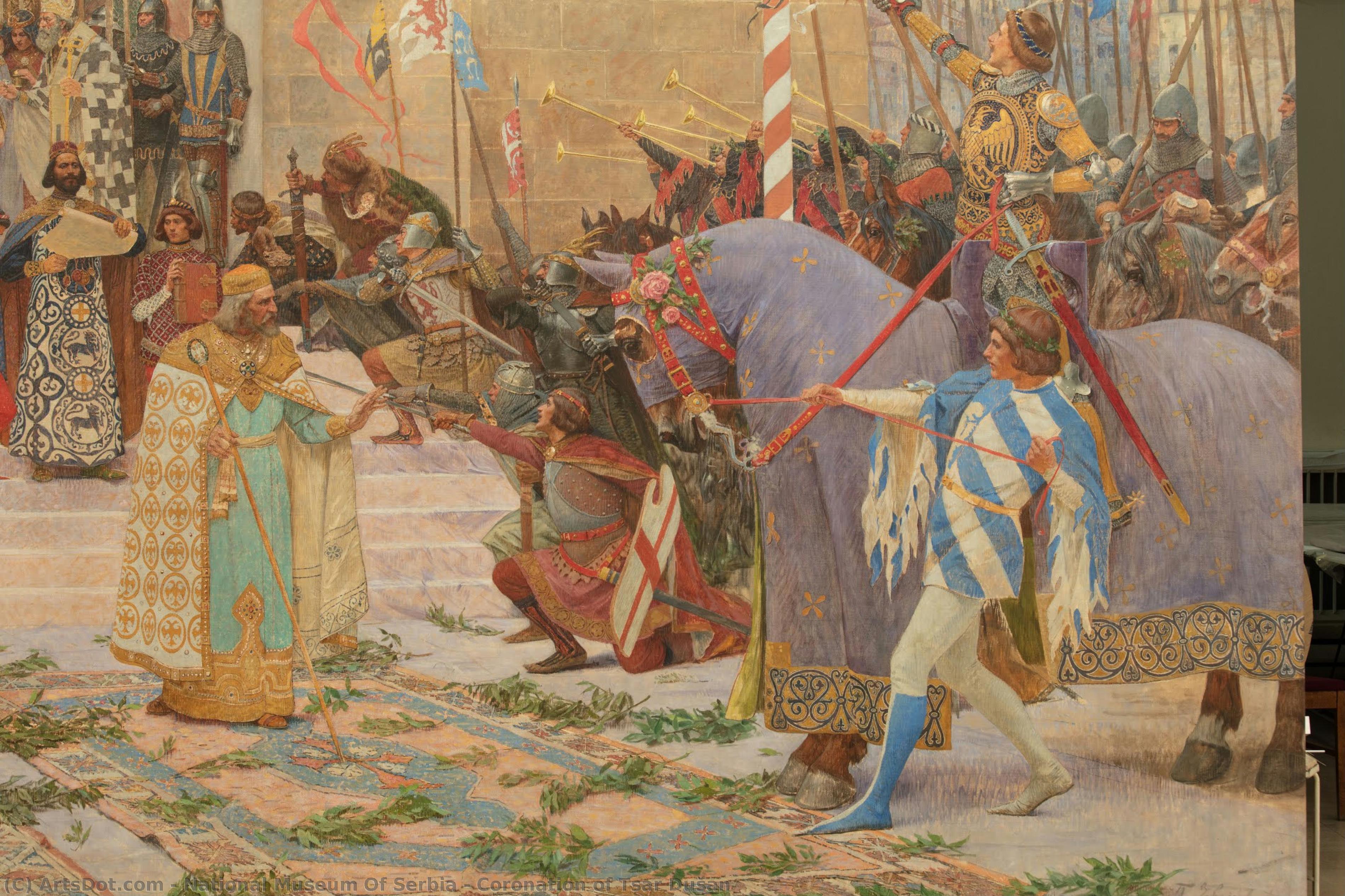 Coronation Of Tsar Dušan — National Museum Of Serbia