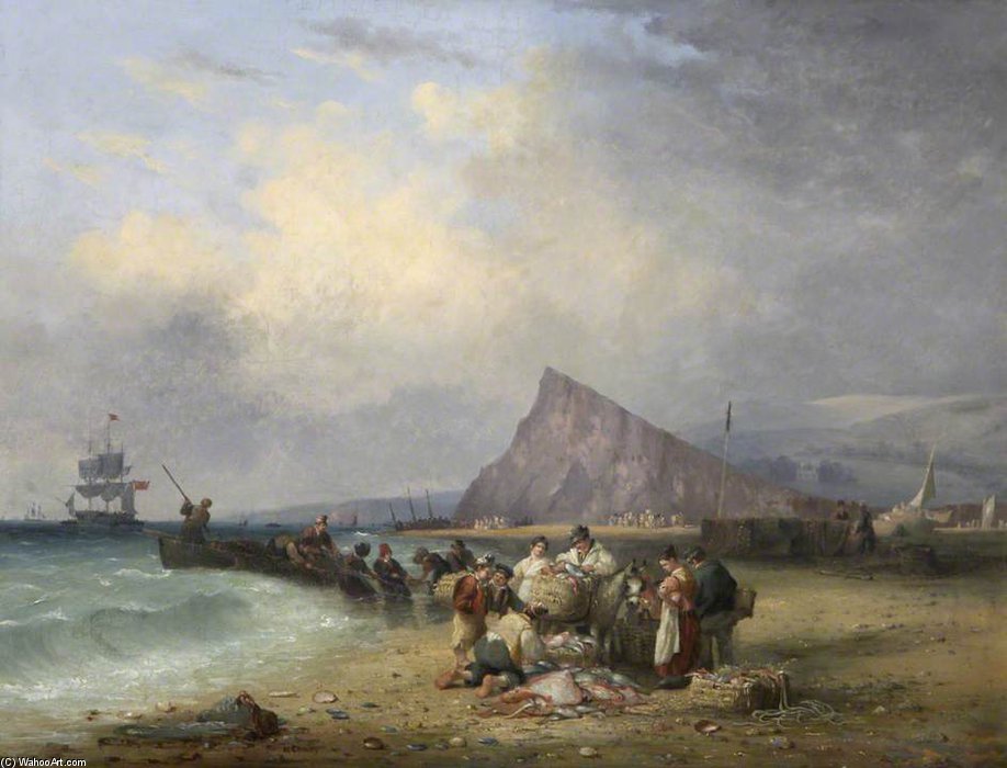Arrival Of Fishing Boats, Teignmouth — Nicholas Matthew Condy