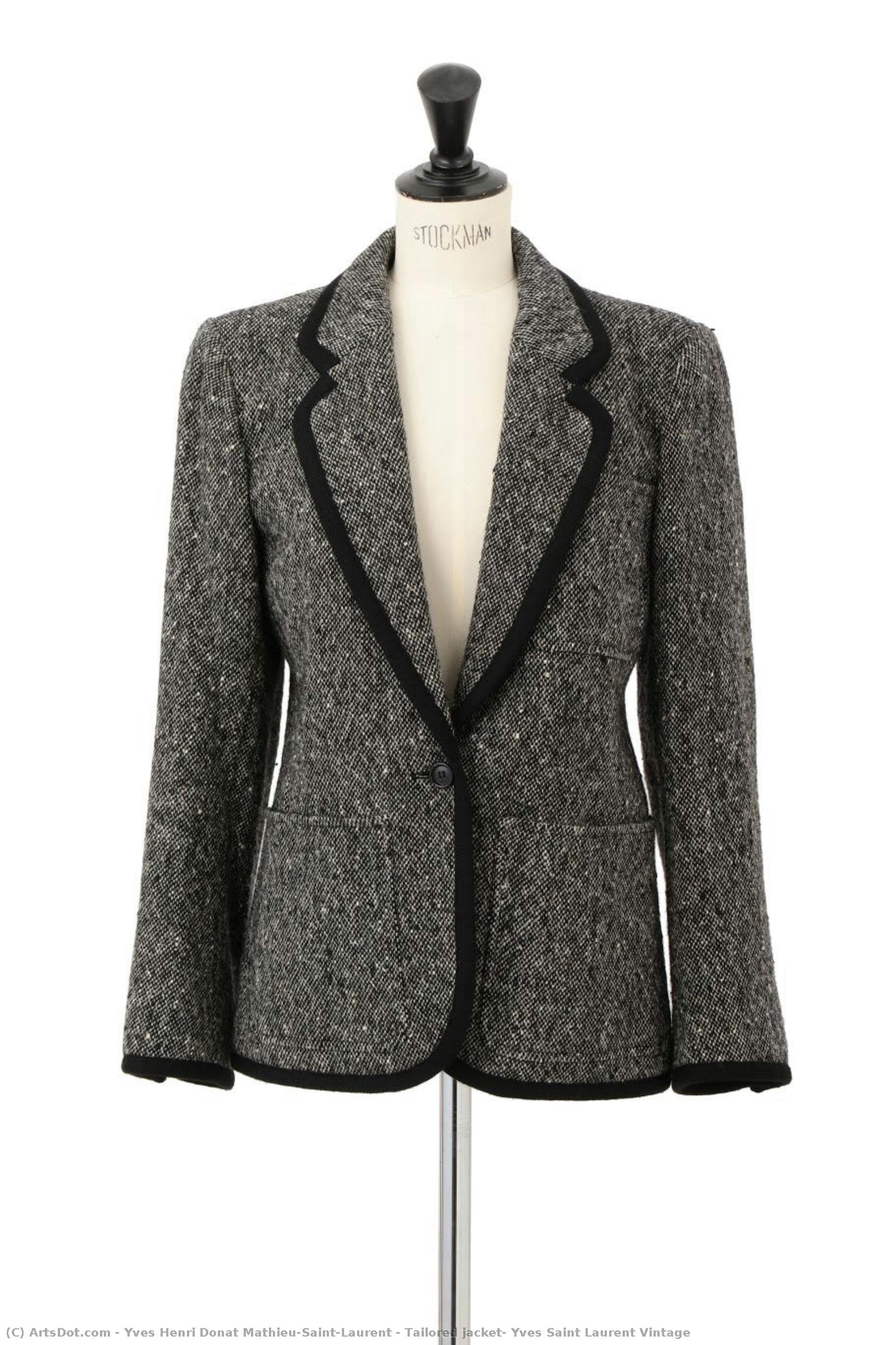 Tailored Jacket, Yves Saint Laurent Vintage — Yves Saint Laurent