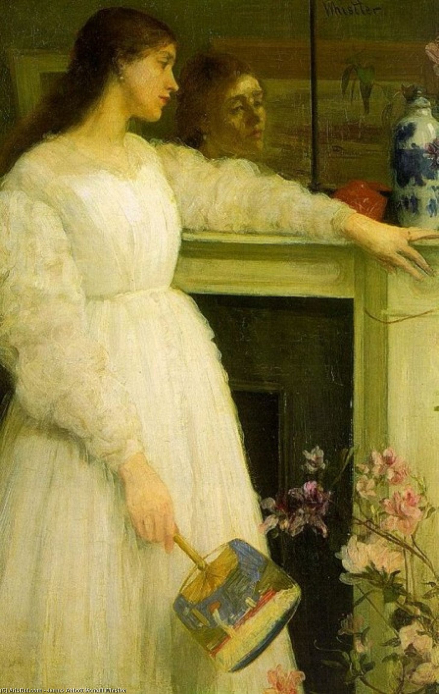 Symphony In White No 2 The Little White Girl — Džejms Abbot Meknil Visler