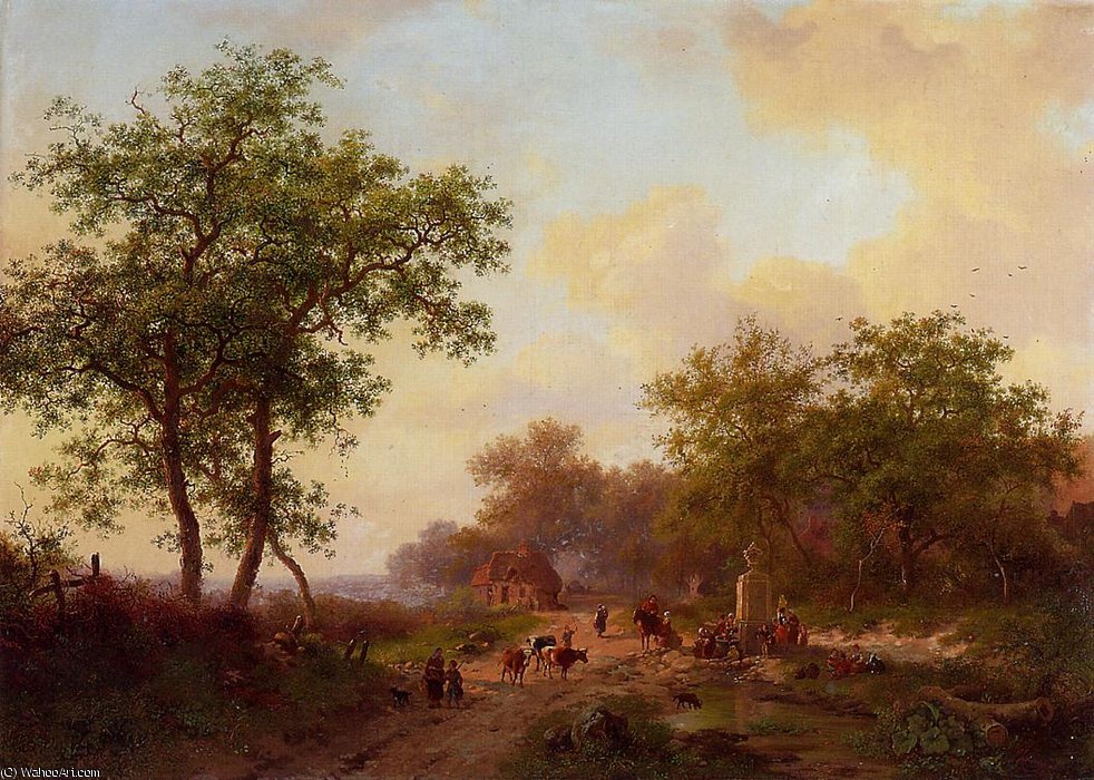 The Watering Place — Frederick Marianus Kruseman