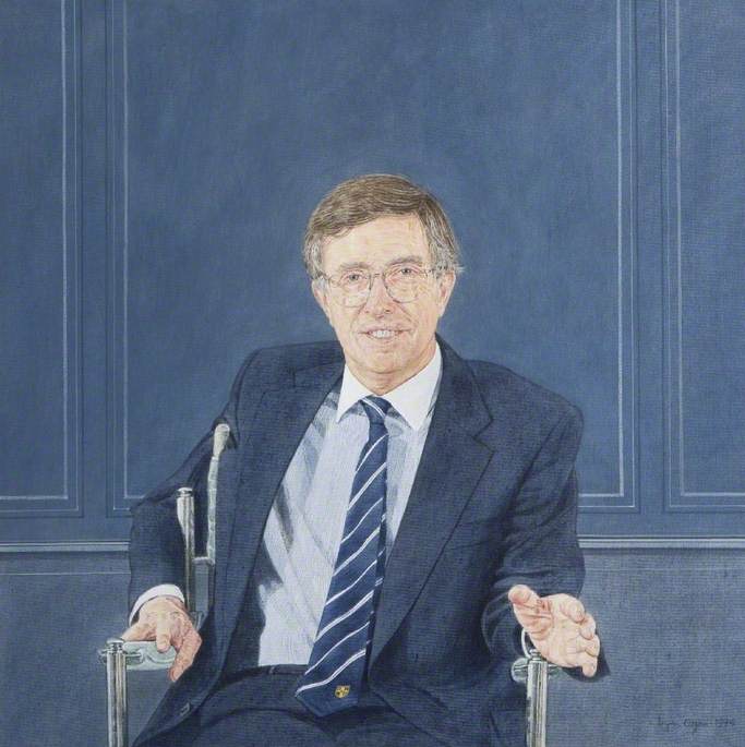Sir David E. N. Davies (b.1935), Vice Chancellor Of Loughborough University (1988–1993) — Bryan Organ