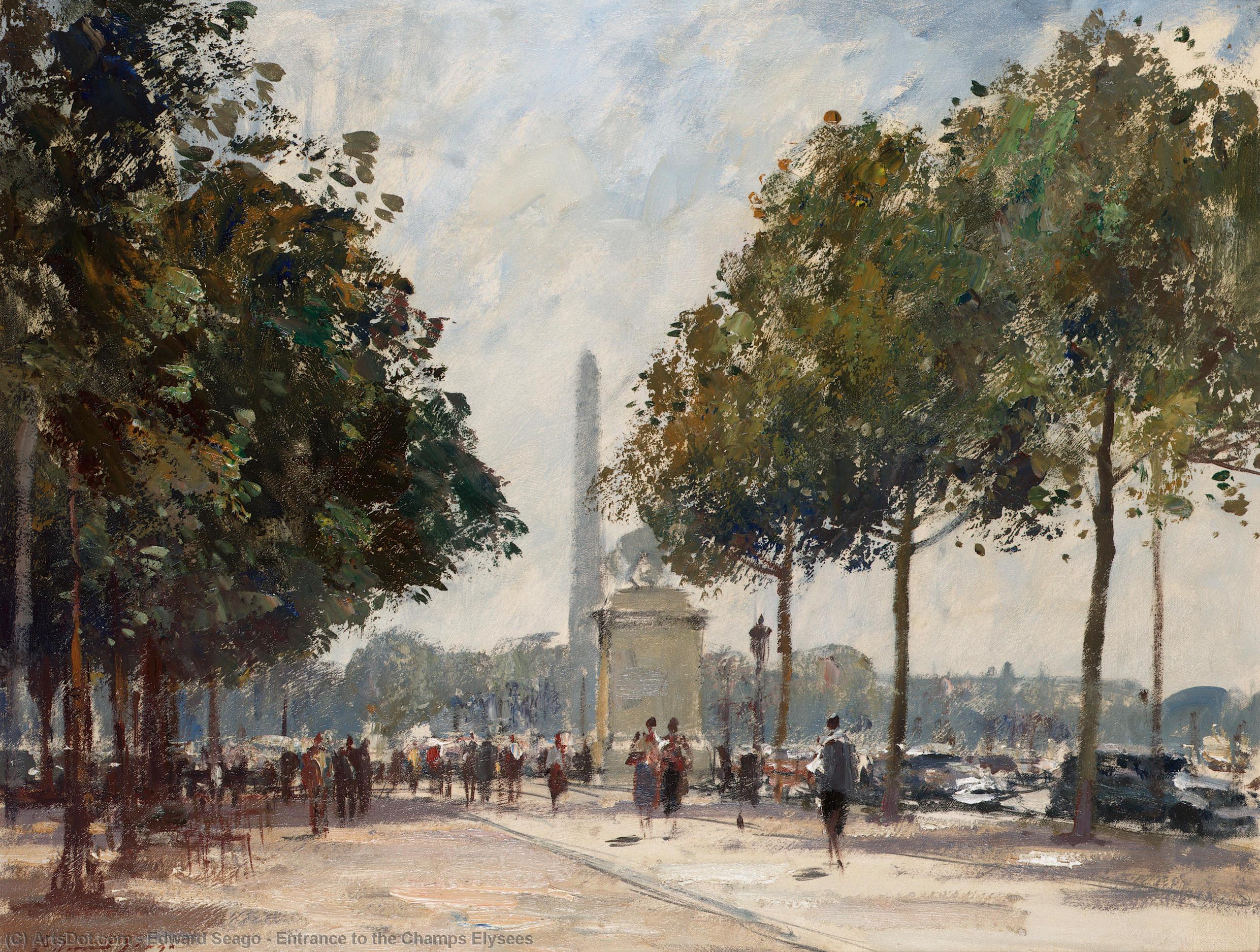 Entrance To The Champs Elysees — エドワード・シーゴ