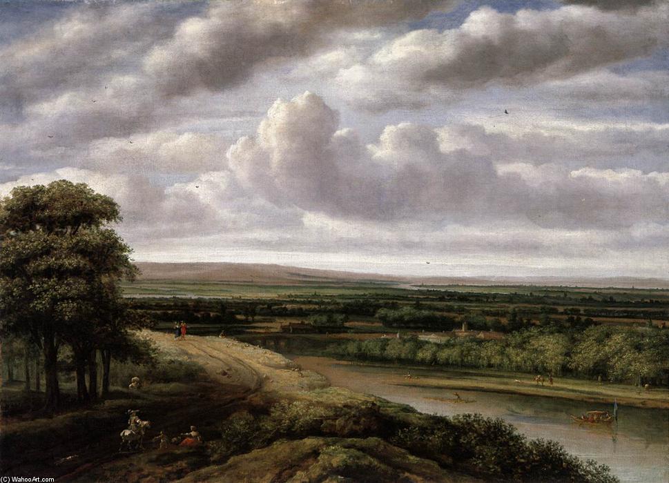 An Extensive Wooded Landscape — Филипп Де Коннинк