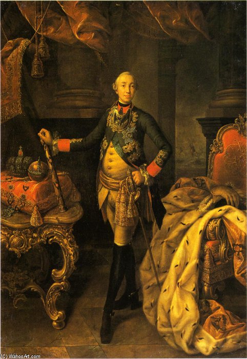 Portrait Of Peter Iii — Aleksey Petrovich Antropov