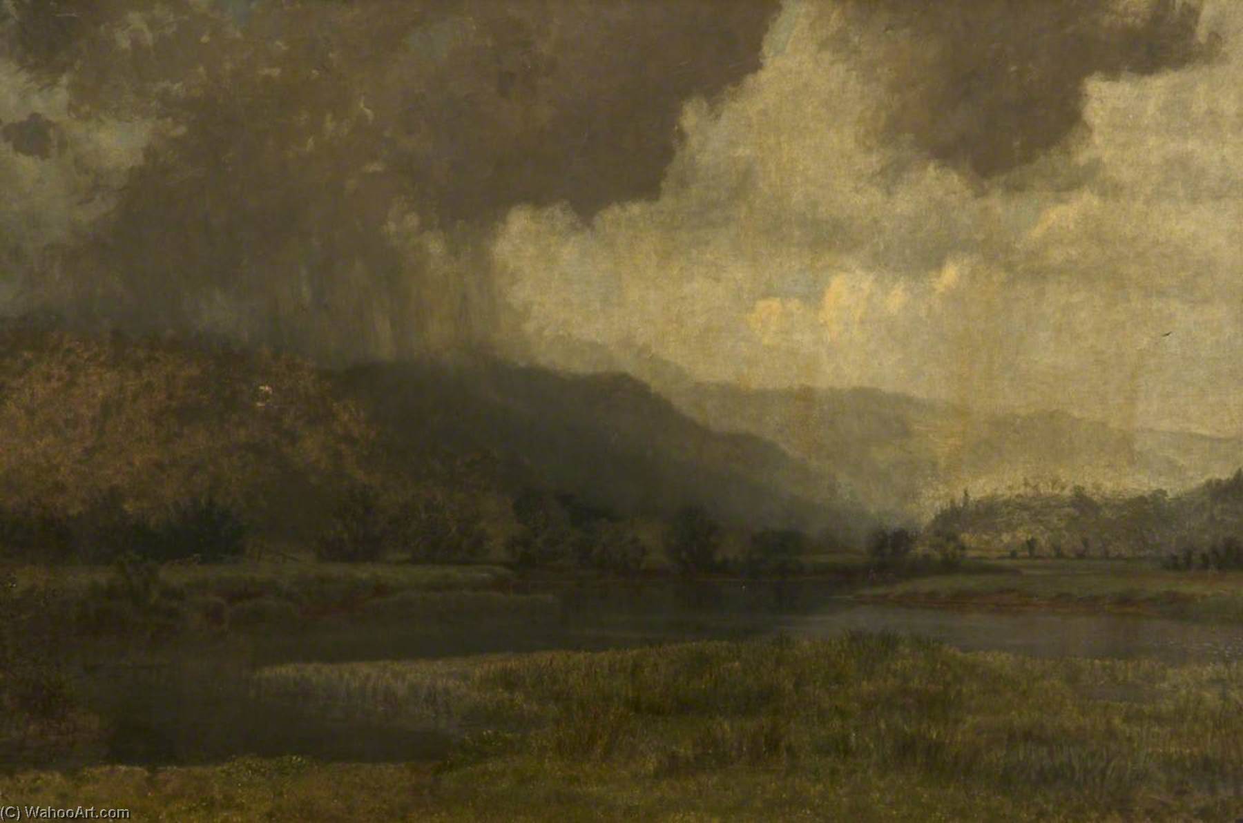 A Wet Day (near Skelwith) — Cuthbert Cartwright Grundy