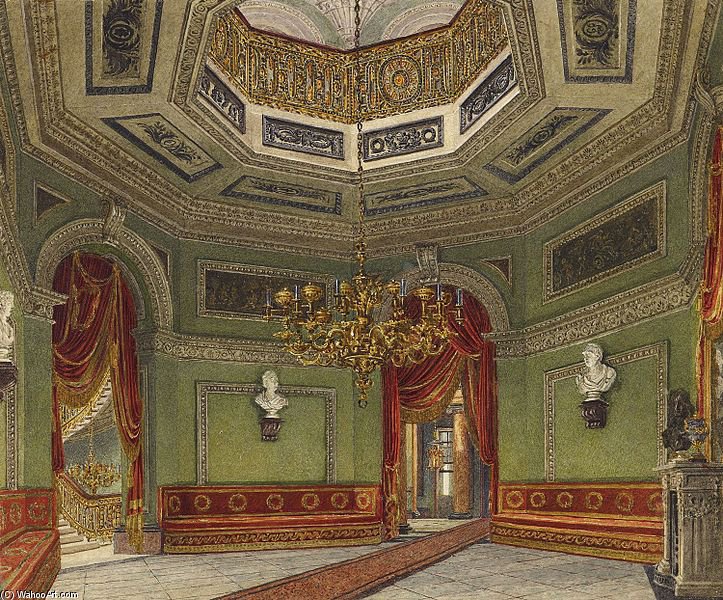 Carlton House, Vestibule — Чарльз Уайлд