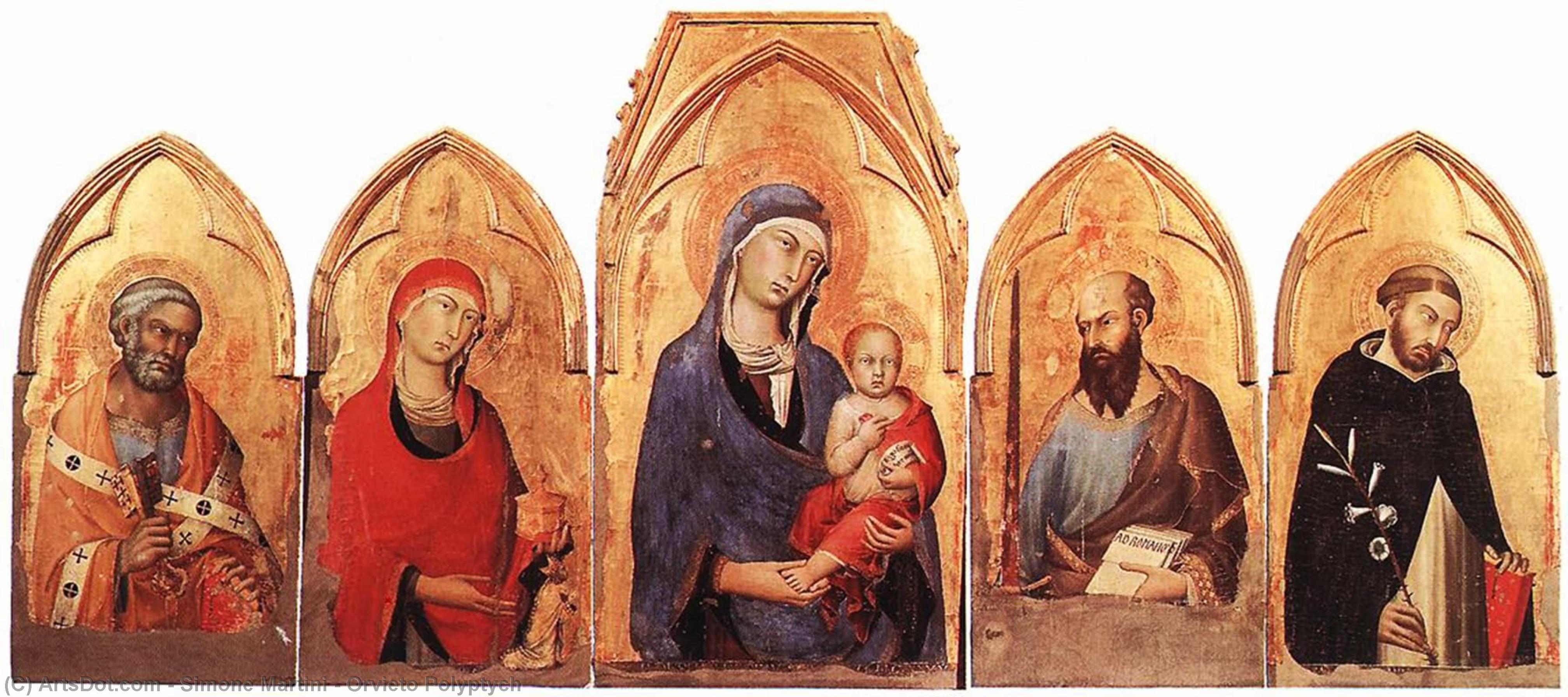 Orvieto Polyptych — Сильване Мартини