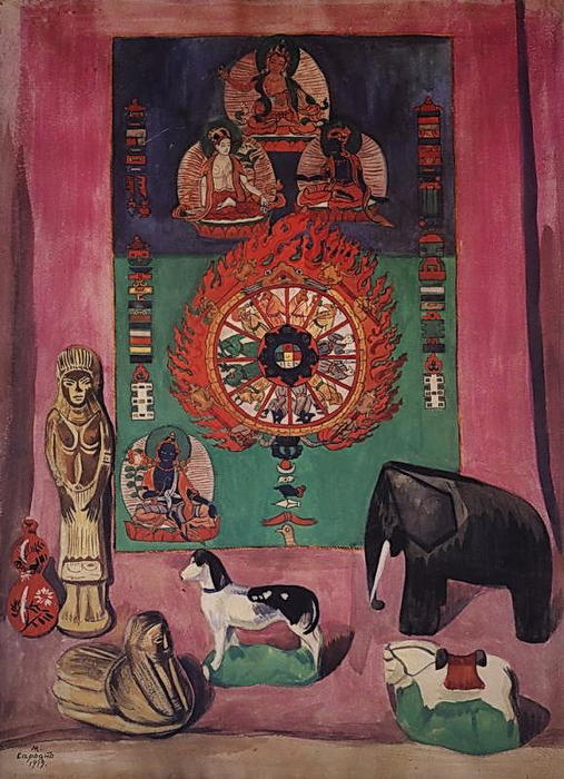 Buddhist Still Life — Martiros Sarian