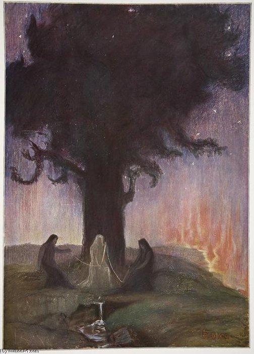 The Three Norns From — Герман Хендрих