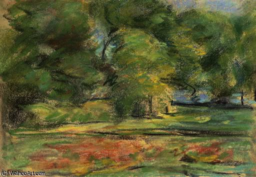Gartenansicht In Wannsee Nach Nordosten — Max Liebermann