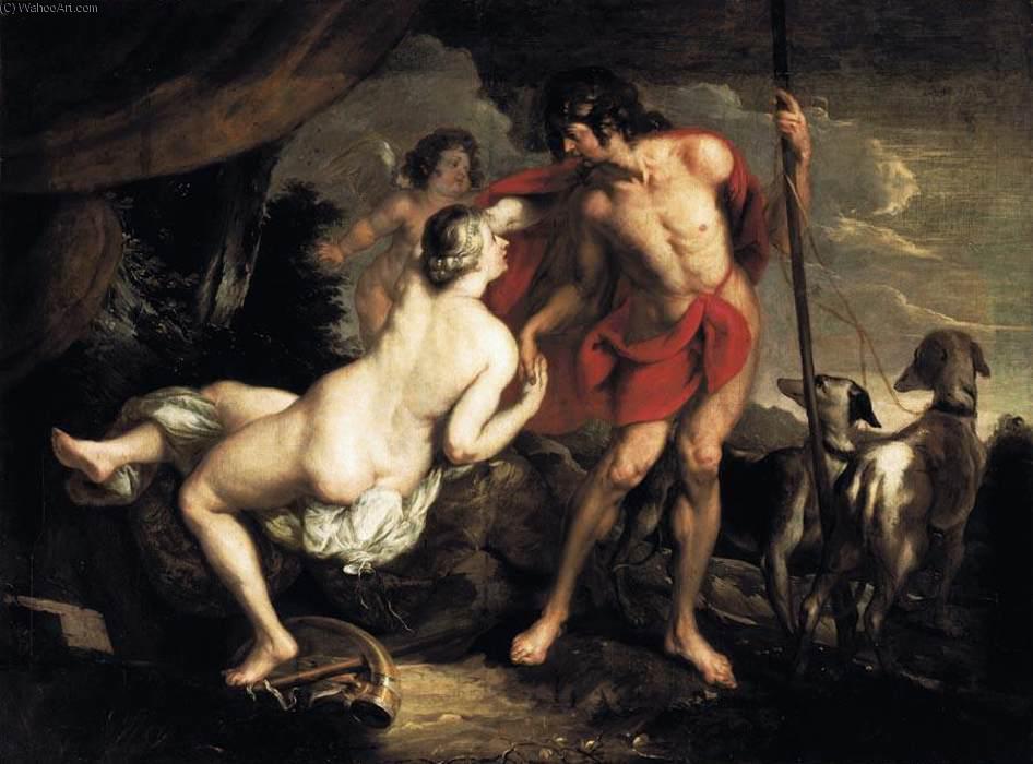 Venus And Adonis — Theodoor Van Thulden