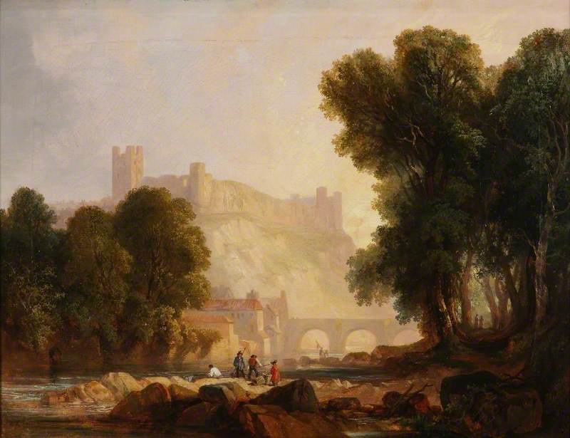 Richmond Castle, Yorkshire — Henry Harris Lines