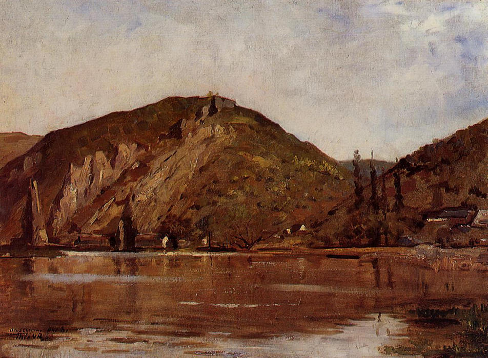 Meuse River Around Namur — Theo Van Rysselberghe