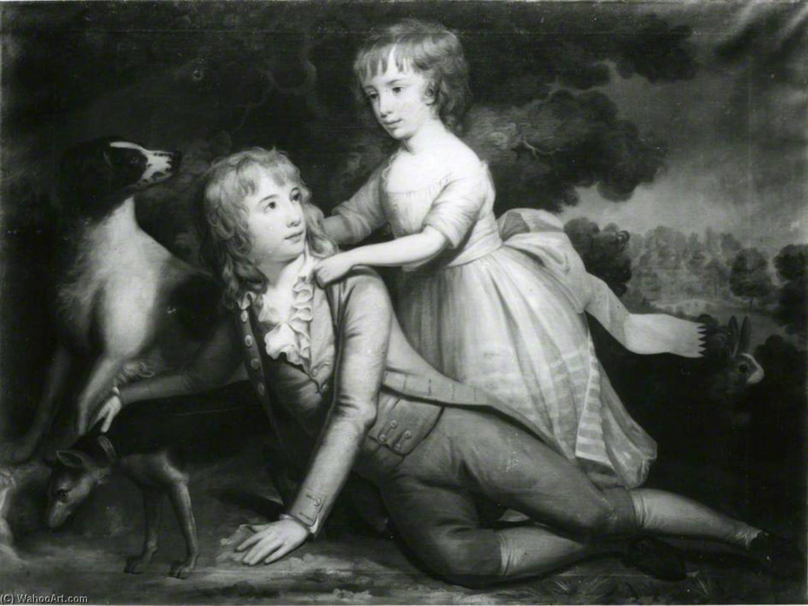 Jonathan And Mary Walker Of Ferham — William Hilton Ii