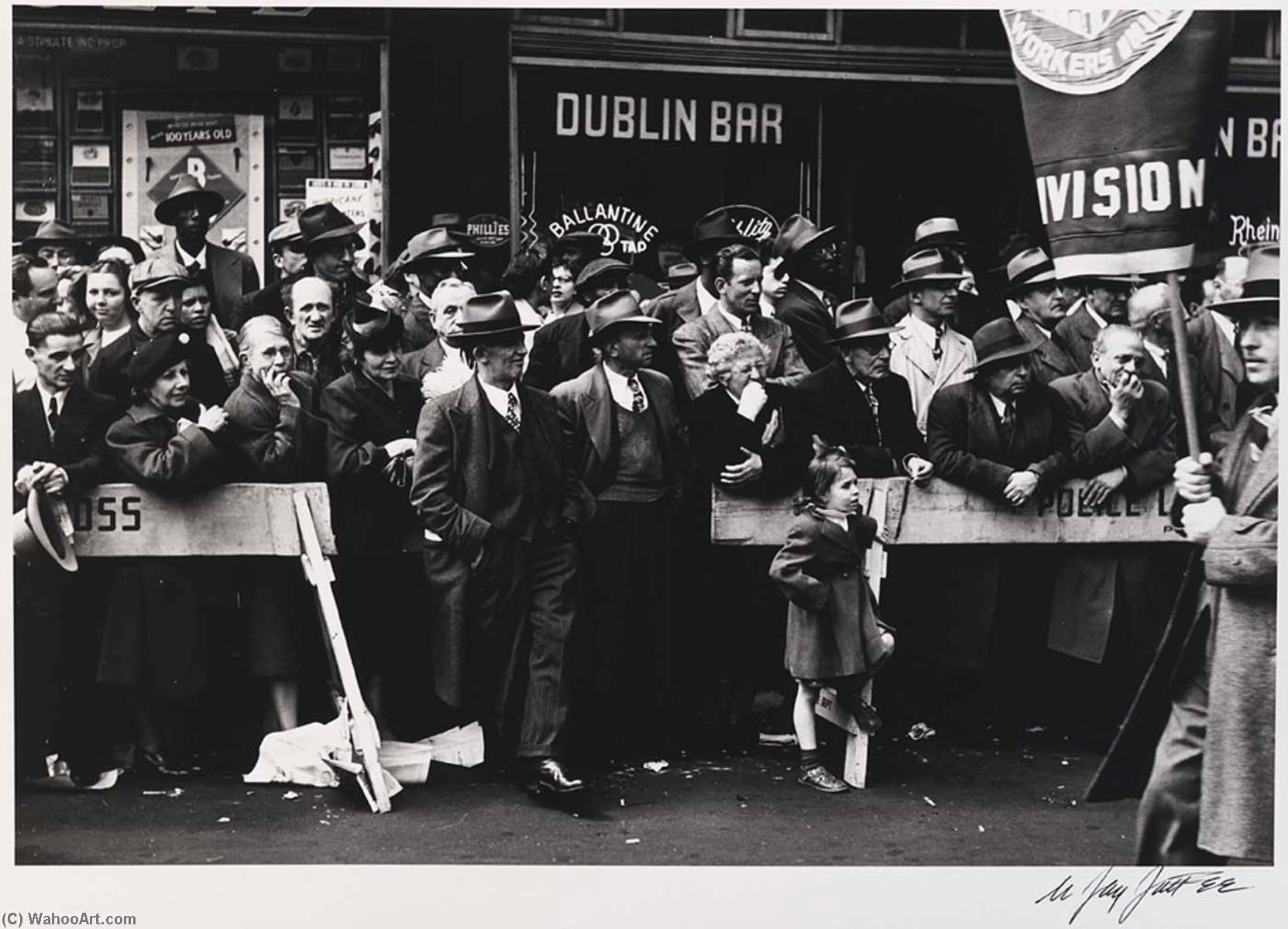 Spectators, May Day Parade — Nathan Jay Jaffee