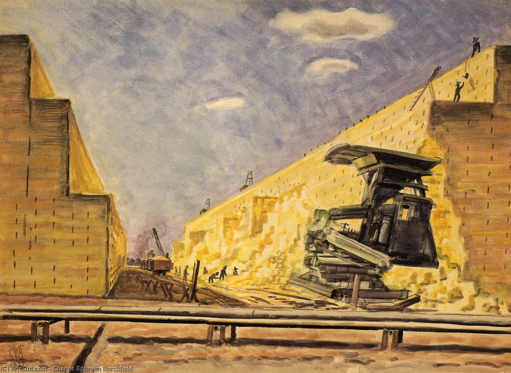 Loading Sulphur,texas — チャールズ・バーチフィールド