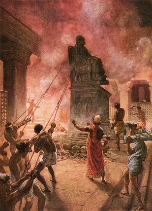 King Josiah Cleansing The Land Of Idols — ウィリアム・ブラッセイ・ホール