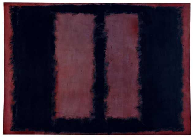 Black And Maroon — Mark Rothko