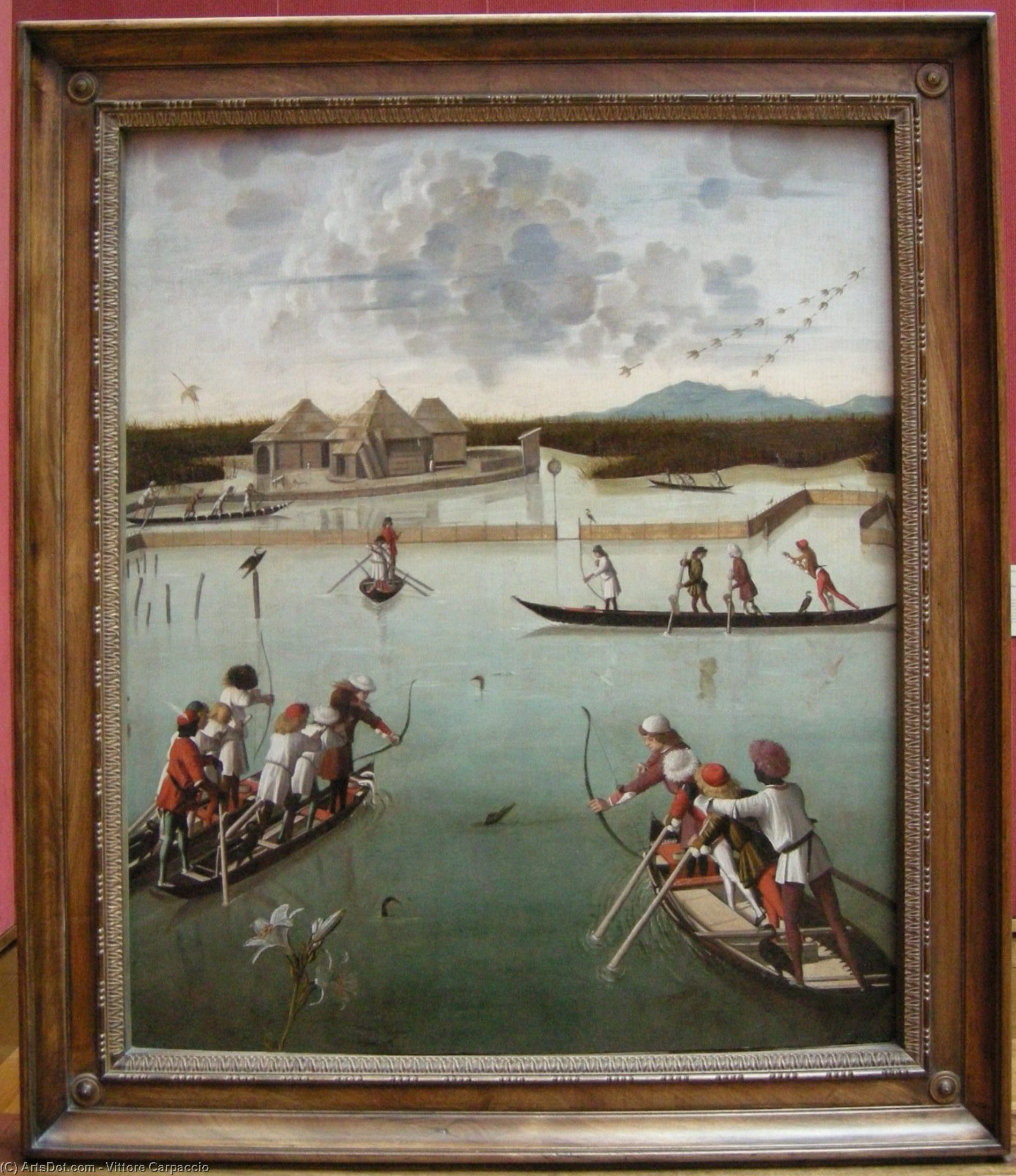Hunting On The Lagoon — Vittore Carpaccio