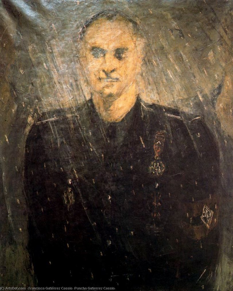 Retrato De Juan Antonio Vidal Abascal — Francisco Gutiérrez Cossío