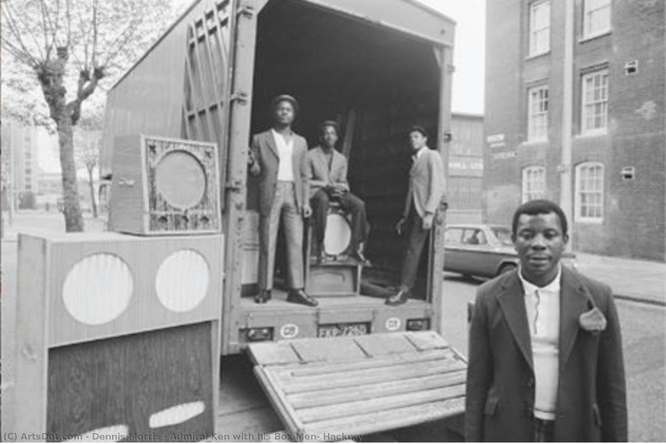 Admiral Ken With His Box Men, Hackney — Dennis Morris