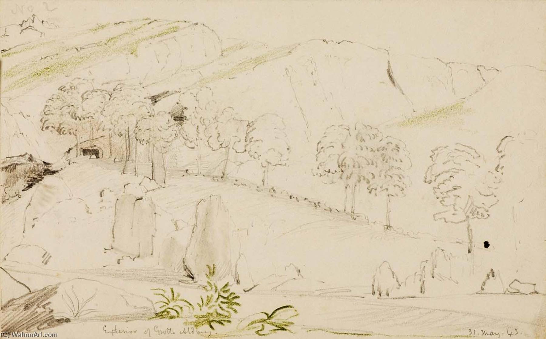 Exterior Of Grotto, Aldberg — Miner Kilbourne Kellogg