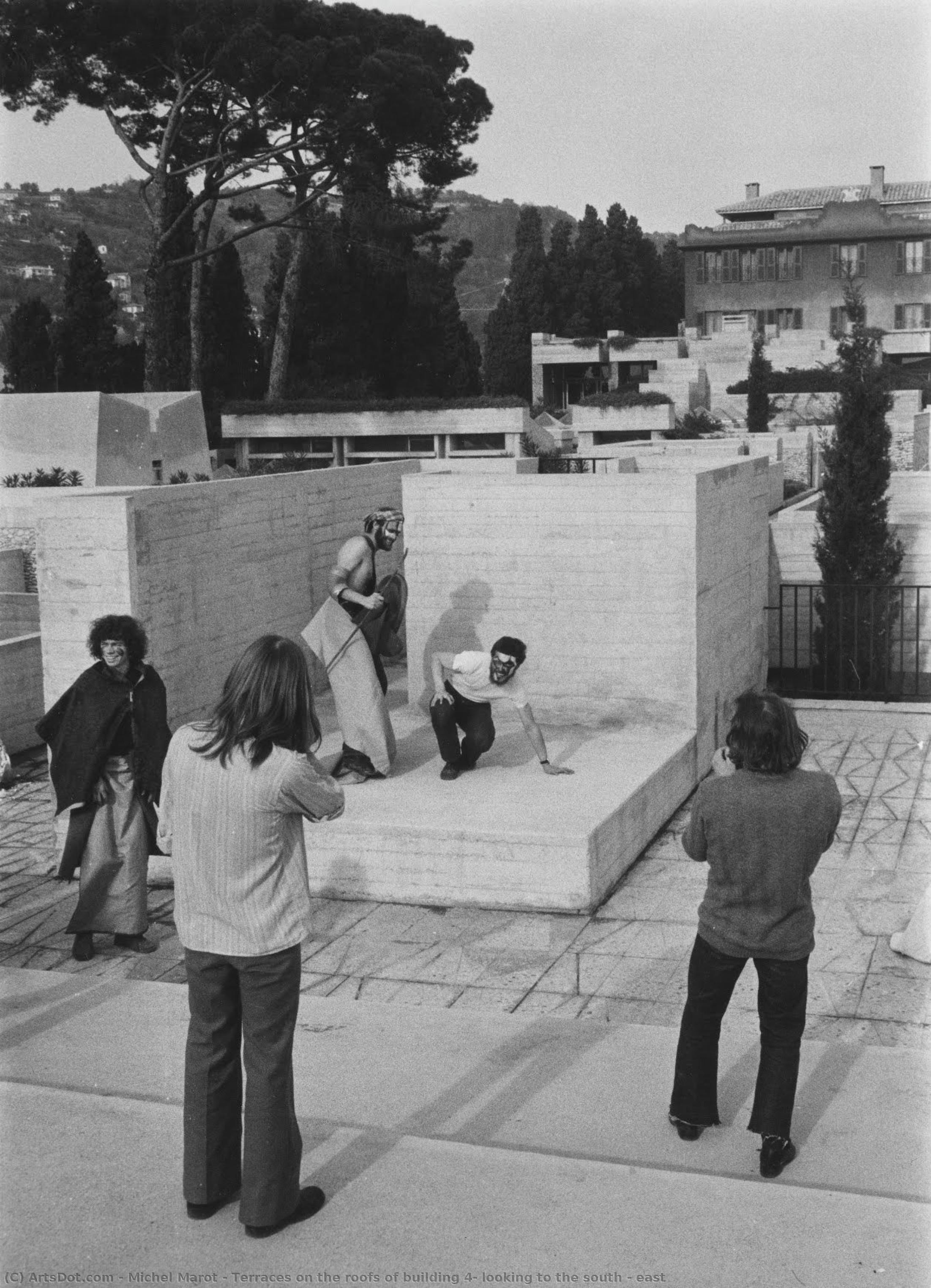 Terraces On The Roofs Of Building 4, Looking To The South – East — Michel Marot
