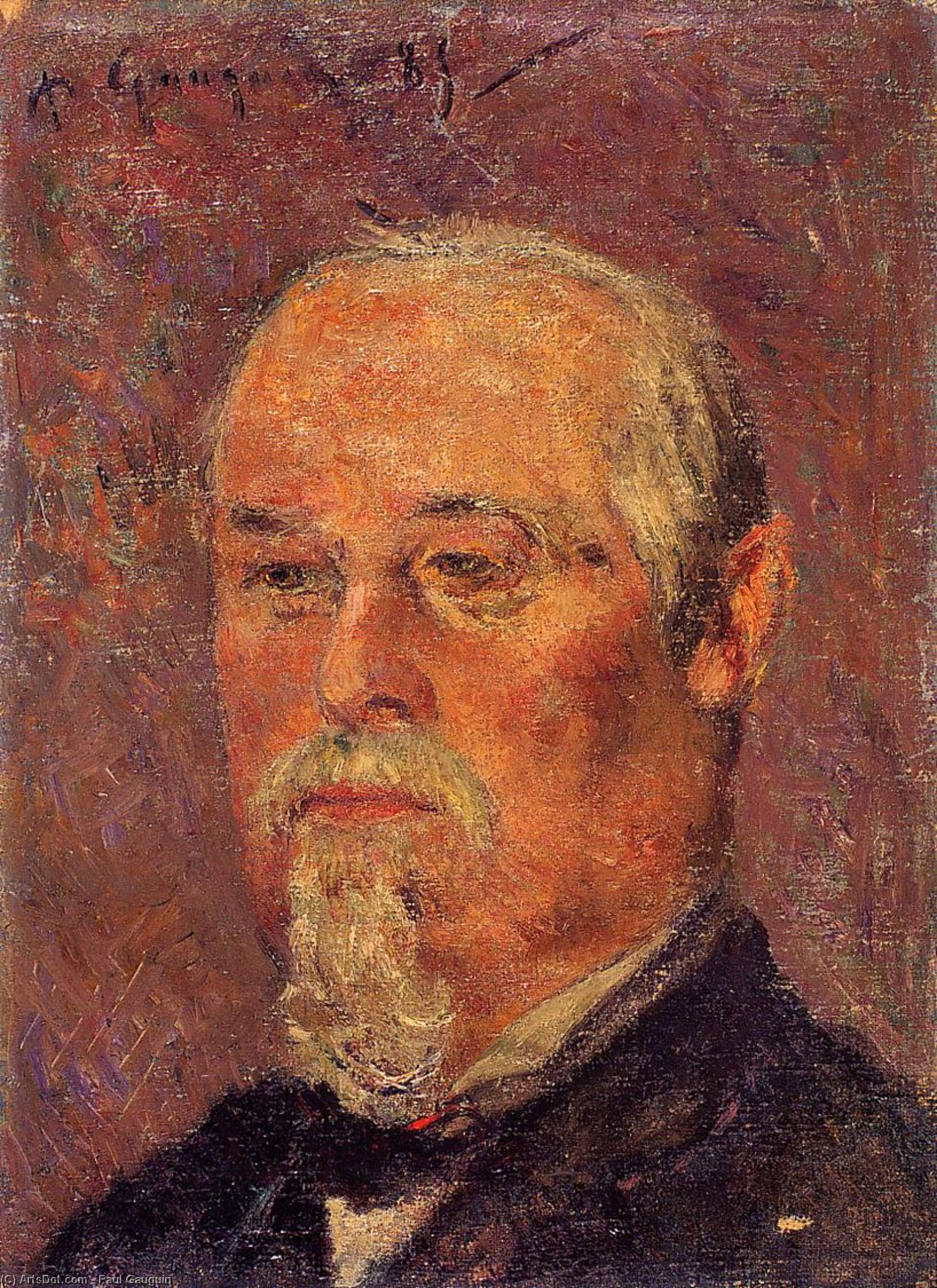 Retrato De Philibert Favre — Eugène Henri Paul Gauguin