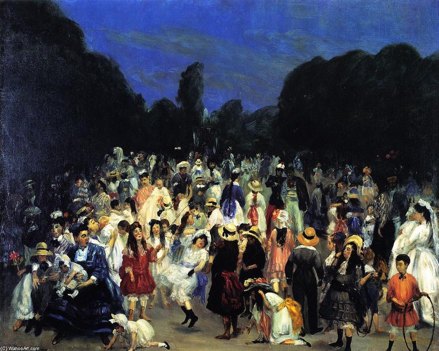 In The Buen Retiro — William James Glackens