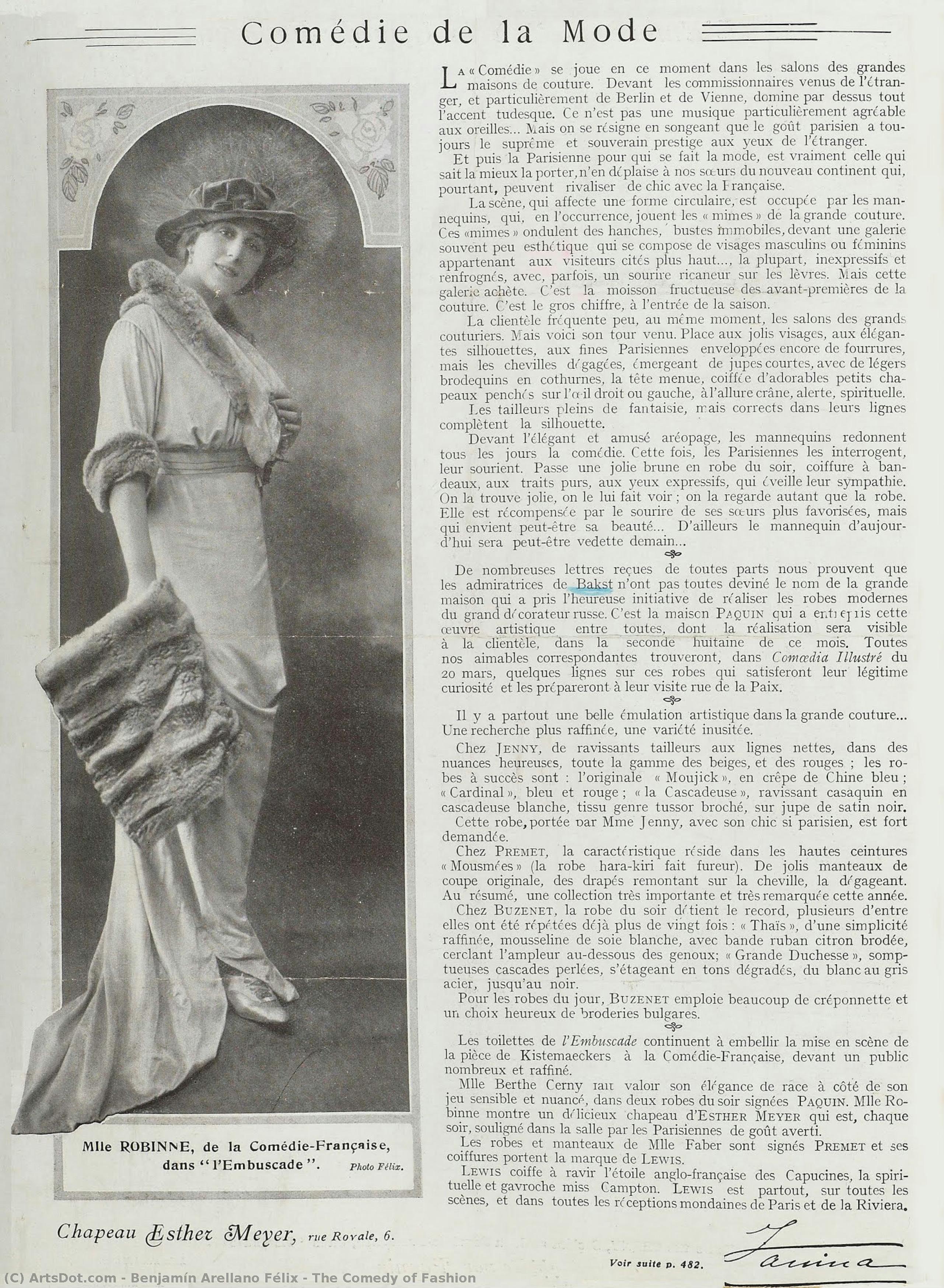 The Comedy Of Fashion — Benjamín Arellano Félix