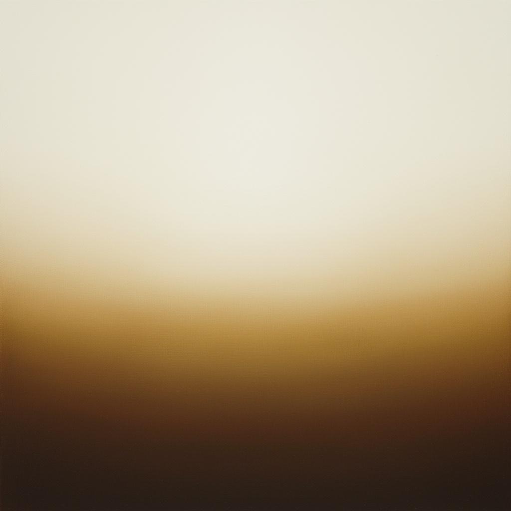 Ethereal Horizon: A Singular Study Of Luminous Cream And Deep Umber Shadows — Laurent Roche