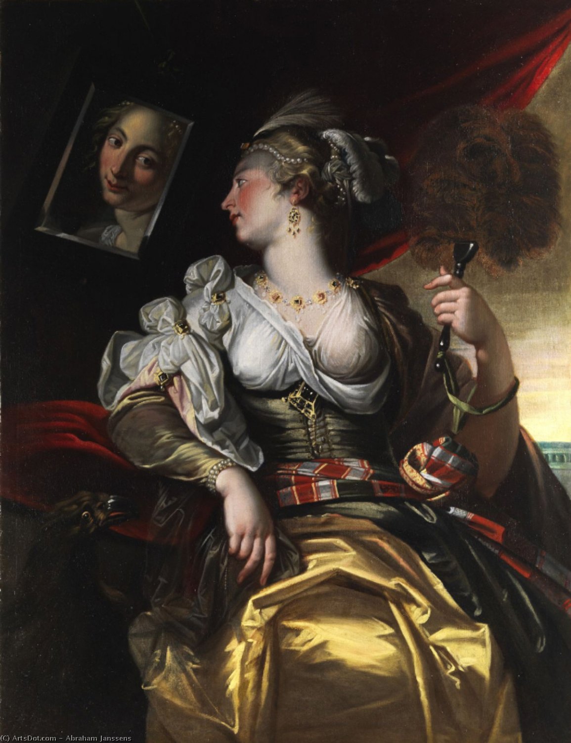Das Gesicht — Abraham Janssens