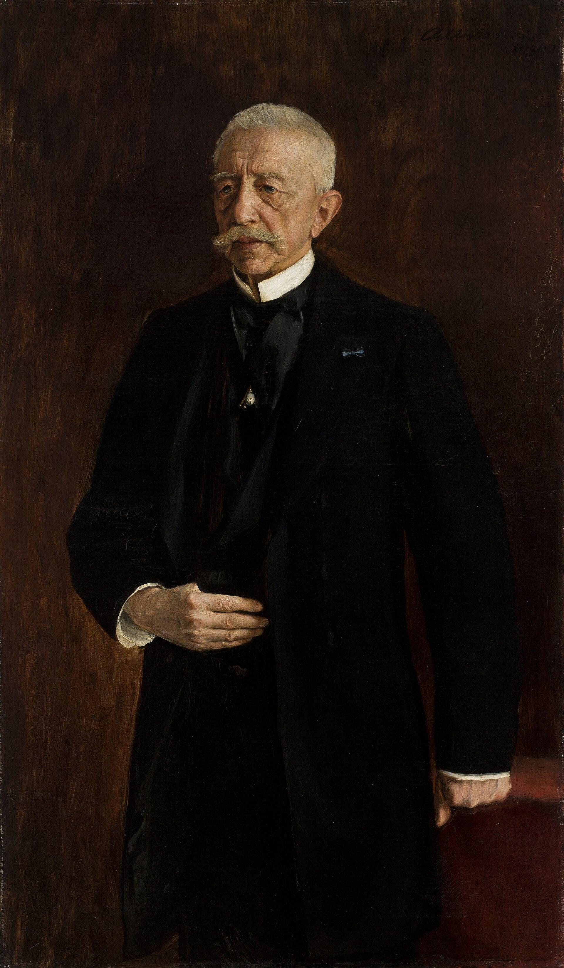 Portrait Of Wiktor Osławski — Teodor Axentowicz