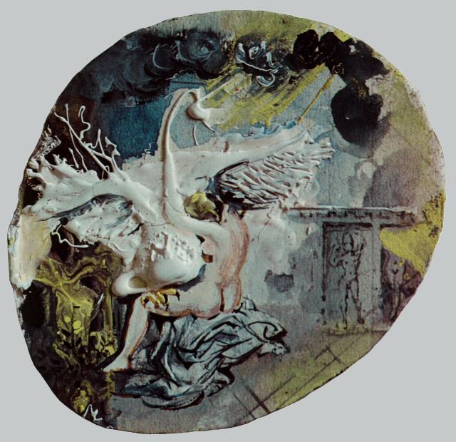 Leda's Swan (leda Y El Cisne), 1961 — Salvador Dalí
