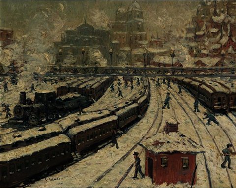 Old Grand Central — Эрнест Лоусон