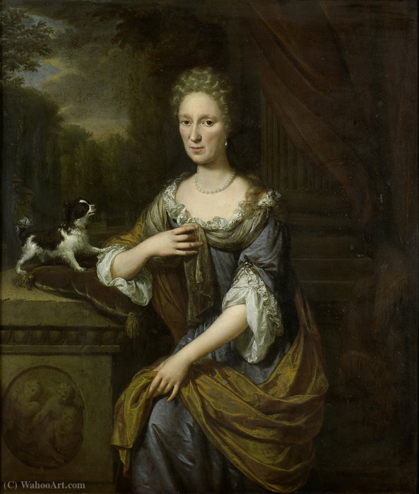 Portrait Of A Woman — Johannes I Verkolje