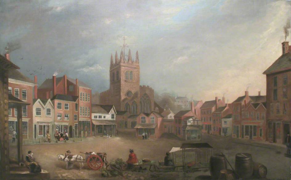 Stockport Market Place, Cheshire — William Shuttleworth