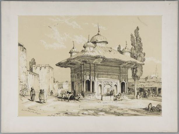 Fountain From The Gate Of The Seraglio — John Frederick Lewis