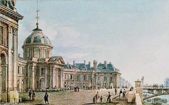 View Of The College Des Quatre Nations — Victor Jean Nicolle
