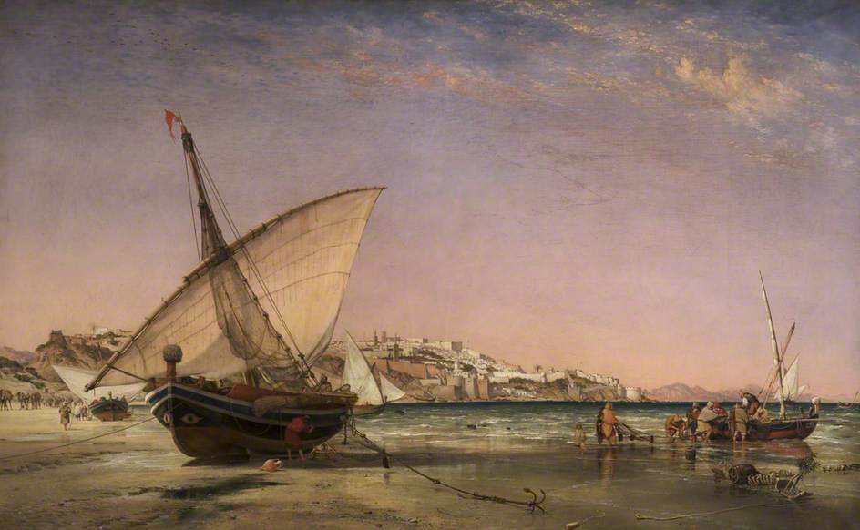 The Bay Of Tangier, Morocco — Edward William Cooke