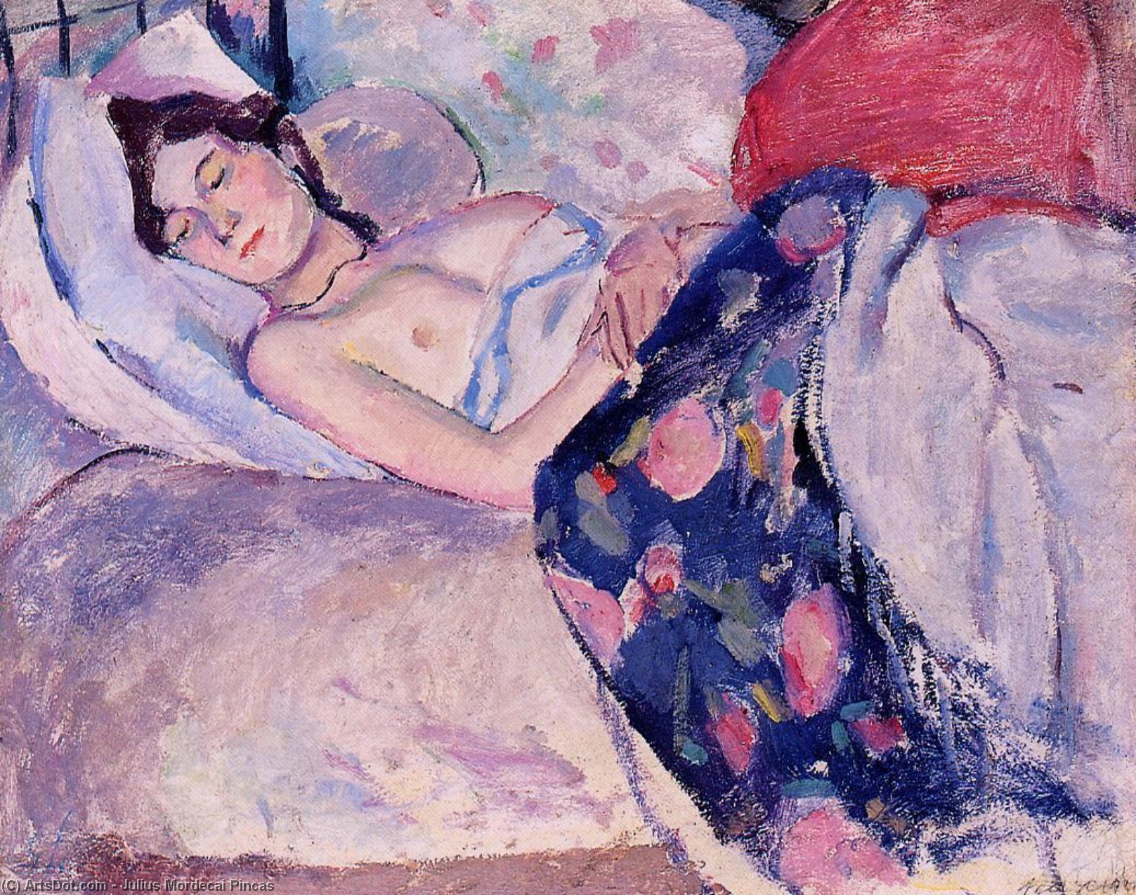 Sleeping Woman — Julius Mordecai Pincas