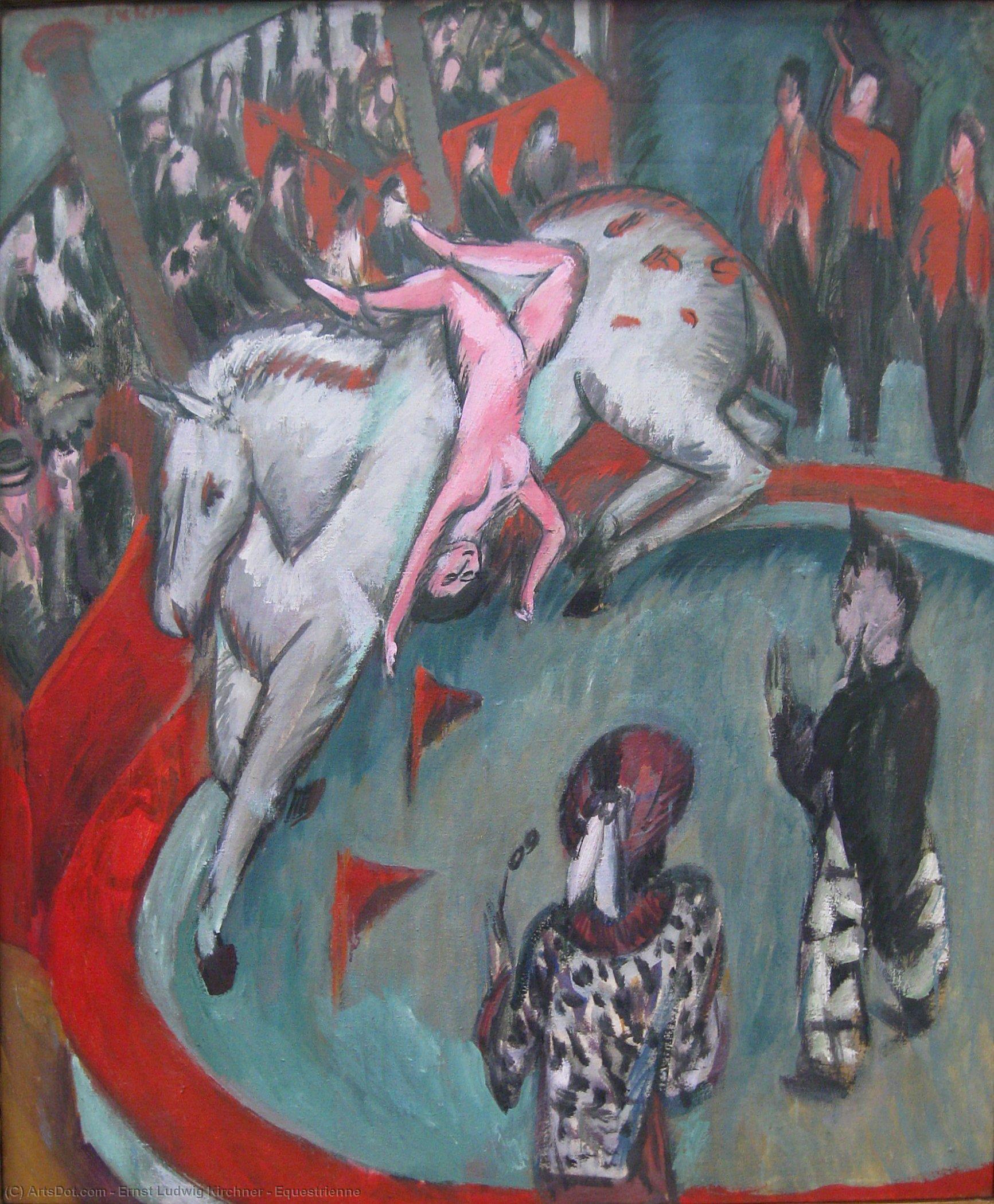 Equestrienne — Ernst Ludwig Kirchner