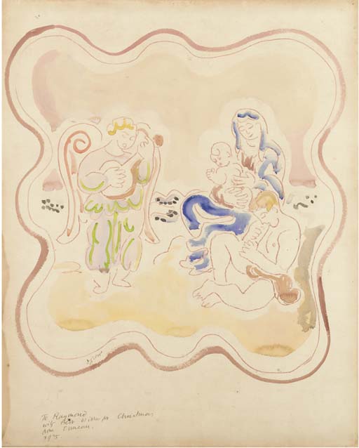 Madonna And Child With Musicians — Duncan Grant